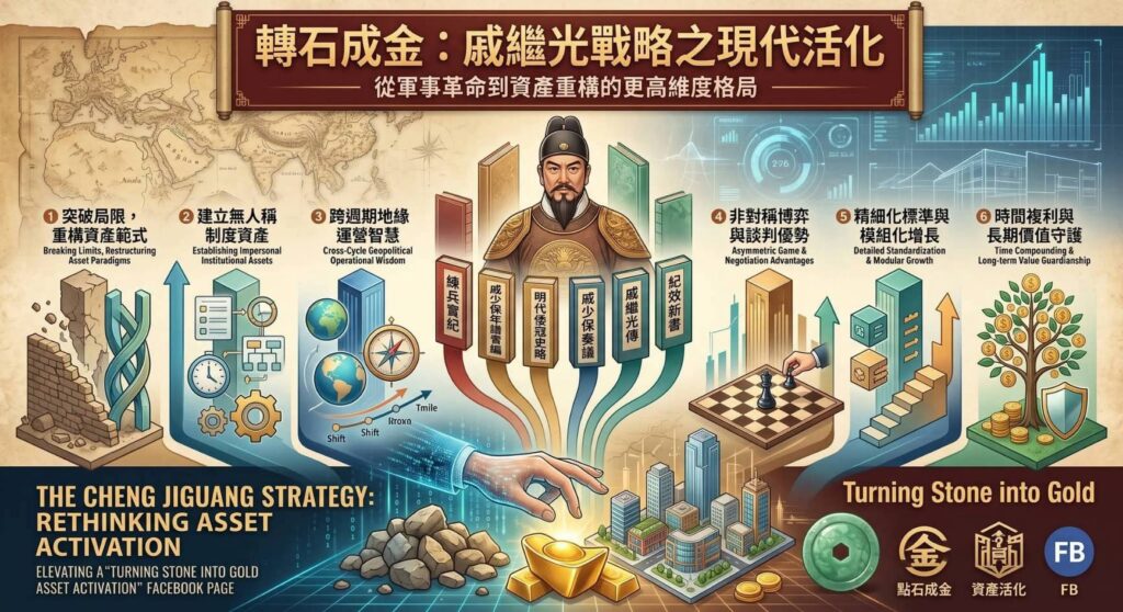 轉石成金:戚繼光戰略之現代活化資訊圖